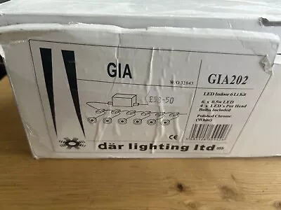 Dar Lighting LED Indoor Kit 6 LED Lamps Cable Transformer White LED • £34.99