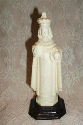 Vintage Catholic Religious Statue Infant Of Prague Figure 5-1/2  Height Plastic • $17.99