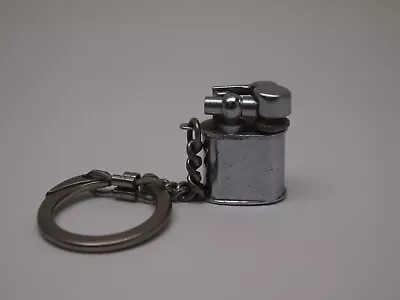 Vintage Mini Swing Lift Arm Chrome Cigarette Lighter Keychain Japan • $12.99