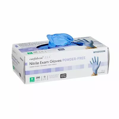 McKesson Confiderm Nitrile Exam Glove -  200 Per Box • $17.76