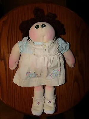 CABBAGE PATCH SCULP LiTTLE People  82 HTF HANDSIGNED BROWN HAIR 2 XAVIER ROBERTS • $149.99