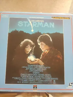 STARMAN John Carpenter LASERDISC RCA/Columbia Sci-Fi 1984 • $8.99