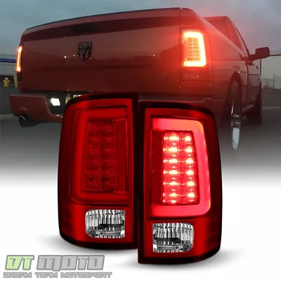 $189.99 • Buy Brightest Red V2 NEW 2009-2018 Dodge Ram 1500 Pickup LED Tube Tail Lights Lamps