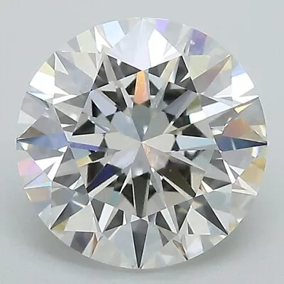 Round Excellent Cut  2.59 Ct F Vvs2 Igi Certified Cvd Lab Grown Loose Diamond • $1150