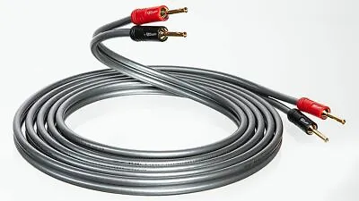 QED Reference XT40i Speaker Cable 2.0m Single Length - 4mm Gold Bananas • £32