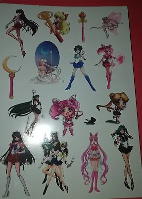 Sailor Moon Temporary Tattoos - Sheet 3 • £5