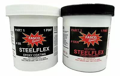 Fasco Epoxies Steelflex Neutral - Epoxy Bottom Coating - Quart Kit • $49.99