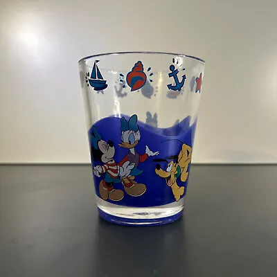 Vintage Disney Parks Minnie Mouse Daisy Pluto Sea Nautical Themed Plastic Cup • $10.09