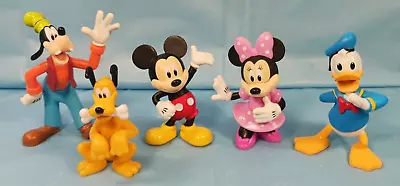 Disney Mickey Mouse Minnie Mouse Donald Duck Pluto Goofy Figure Collection. • $8