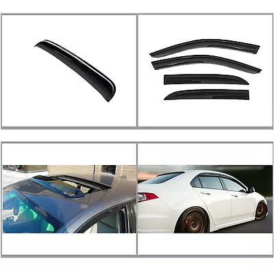 Mugen Style Side Window Visor & Roof Deflector Fits 2003-2007 Honda Accord Sedan • $69.99