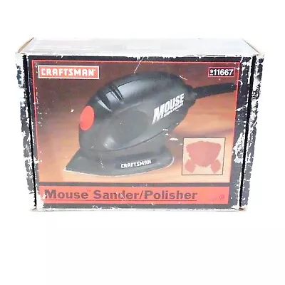 SEARS CRAFTSMAN MOUSE SANDER / POLISHER W Box • $29.95