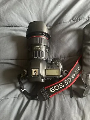 Canon Eos 5d Mark Iv Dslr Camera With Canon 24-70mm Lens • £3200