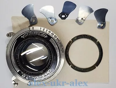 Voigtlander Braunschweig Voigtar Lens 35105 Cm With Shutter.AS IS №2124837 • $24