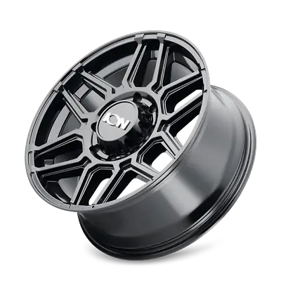 1 New Ion Type 146 Gloss Black 17X9 6-135 0mm 87.1mm • $176.03