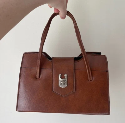 £20 • Buy Maclaren Of Norwich Genuine Leather Vintage Brown Mini Bag