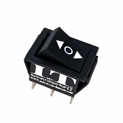 IndusTec DPDT 20 AMP - 6 PIN Maintained 3 Position Rocker Switch Polarity 12V DC • $7.29