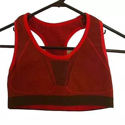 I Love Milan Sports Bras Red Black Small Athletic Sports Running • $6.10