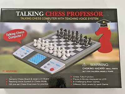Talking Chess Professor - PowerBrain Teaching Voice System Battery Operated • $18.99
