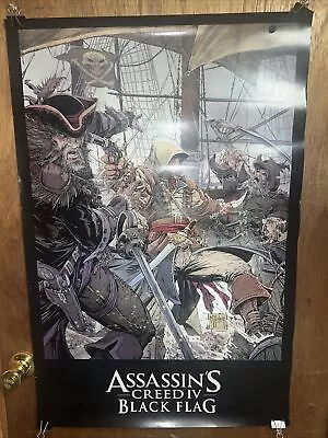 Todd McFarlanes Assassins Creed IV Black Flag Collectible Double Sided Poster • $20