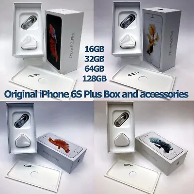 Original IPhone 6s Plus Box Only And Accessories 16GB 32GB 64GB 128GB • £10.90