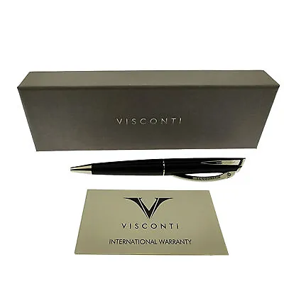 Visconti 764SF02 Pininfarina Disegno Black Ballpoint Pen • $139