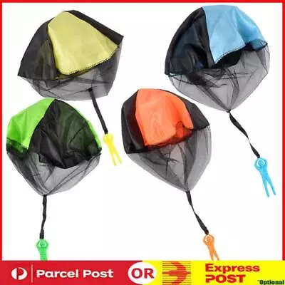 Hand Throwing Kids Mini Play Parachute Toy Man Model Outdoor Sports Toys • $12.59