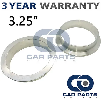 V-BAND CLAMP STAINLESS STEEL EXHAUST TURBO HOSE REPLACEMENT FLANGES 3.25  83mm • $9.91