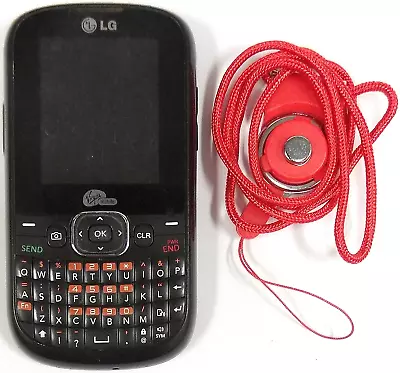 LG Saber VP200 - Black ( Virgin Mobile ) Very Rare CDMA Cellular Phone - Bundled • $16.99