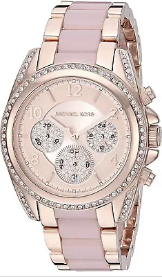 Michael Kors Blair Chronograph Stainless Steel Watch • $155