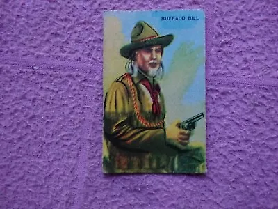 UNKNOWN ISSUER - PACKAGE ISSUE # BUFFALO BILL ( WILD WEST )  6.5 X 4 Cm  GD • £6.62