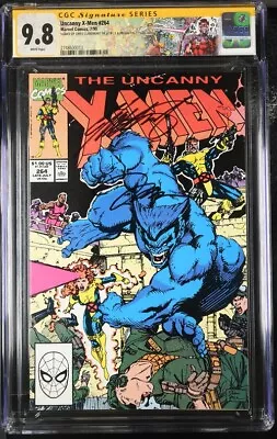 X-Men #264 CGC SS 9.8 Signed By Jim Lee & Chris Claremont! Low Census 🔥💎 • £361.58