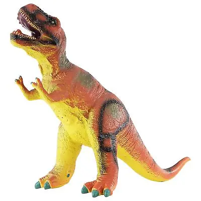 Large T-Rex Toy Soft Foam Play Figure 36 Cm Rubber Stuffed Dinosaur Action Toy • £12.99
