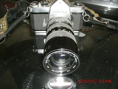$29.99 • Buy Vintage Spotmatic Honeywell Pentax Camera With Soligor 70-150mm F:3.5 Lens