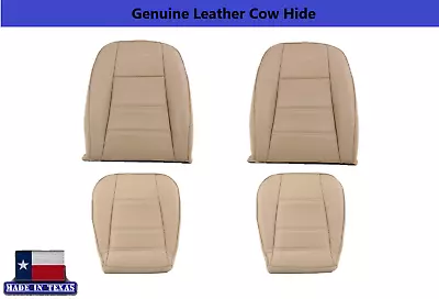 99 2000 01 02 03 04 Ford Mustang GT Convertible Base V6 Tan LEATHER Seat Covers • $525.46