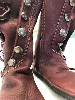 Gorgeous Moccasin Boots • $150