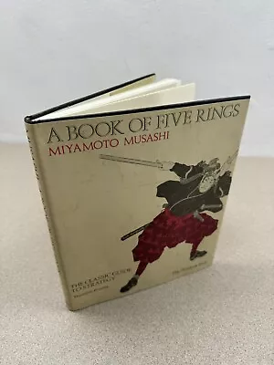 A Book Of Five Rings - Miyamoto Musashi 1974 1st US Edition  HC DJ • $29.95