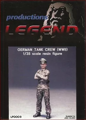 Legend Productions WWII German Tank Crew 1/35 Scale Model Kit • $7.38