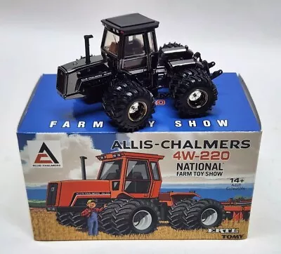 Allis-Chalmers 4W-220 Tractor By Ertl 1/64 Scale 2020 Black Chrome Chase 1 Of 43 • $1295