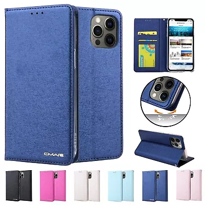 Luxury Flip Leather Wallet Case For IPhone 15 14 13 12 Plus 11 Pro Max 8 X • $13.90