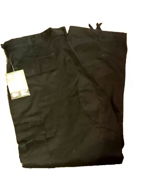 Rothco Military Tactical Mil-Spec Battle Dress Uniform BDU Black Pants Men’s XL • $24