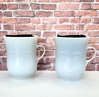 Vintage Kool-Aid Man Smiling White Plastic Cups • $15