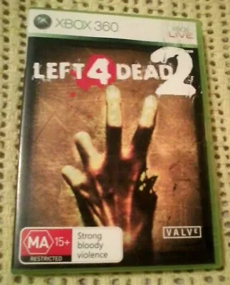 X Box 360 Game - Left 4 Dead 2 With Manual • $39.95