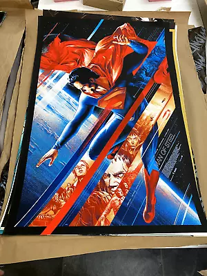 Superman Man Of Steel 2013 By Martin Ansin Mondo Art Poster Screen Print • £160.86