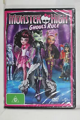 Monster High - Ghouls Rule (DVD 2012) -  Reg 4 New  Sealed (D654) • $9.71