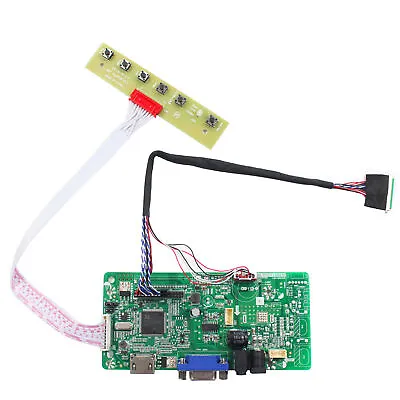 HDM I VGA LCD Controller Board For 10.1in B101AW03 N101L6 LP101WSA 1024x600 LCD • $26.58