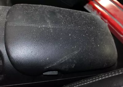 2015-2022 FORD MUSTANG Front Console (ARMREST ONLY!) OEM Black Leather Lid Cover • $157.96