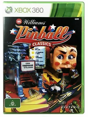 Williams Pinball Classics - Microsoft Xbox 360 • $22.48