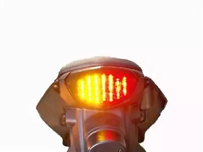 Kawasaki Ninja 250R LED Taillight W/ Integrated Turns; Clear Lens; 2008 - 2012 • $39.95