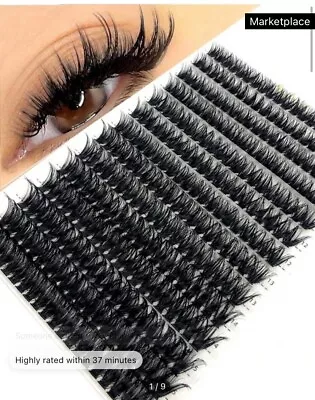 14 Rows Clustered False Eyelashes 60pcs Natural-looking 3d Individual Minks • $12.99