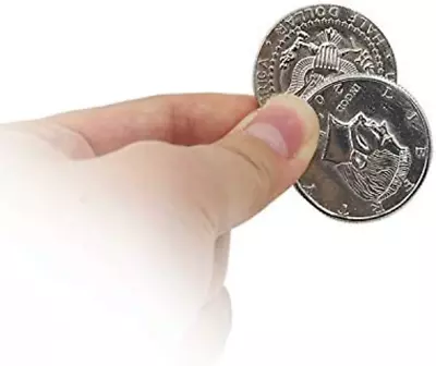 $9.99 • Buy Magnetic Flipper Coin Butterfly Coin (half Dollar Size) Magic Tricks Close Up